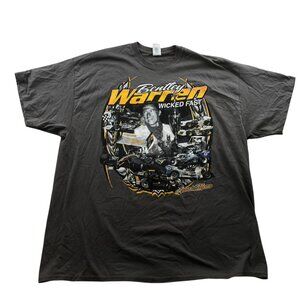 Gildan Mens T-Shirt Size 2XL Bentley Warren Racing Graphic Tee Ultra Cotton Y2K